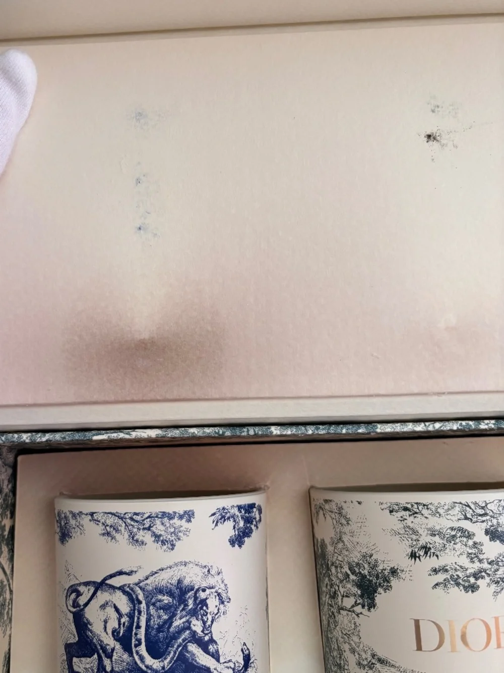 Dior Toile de Jouy Scented Candle Set of 3